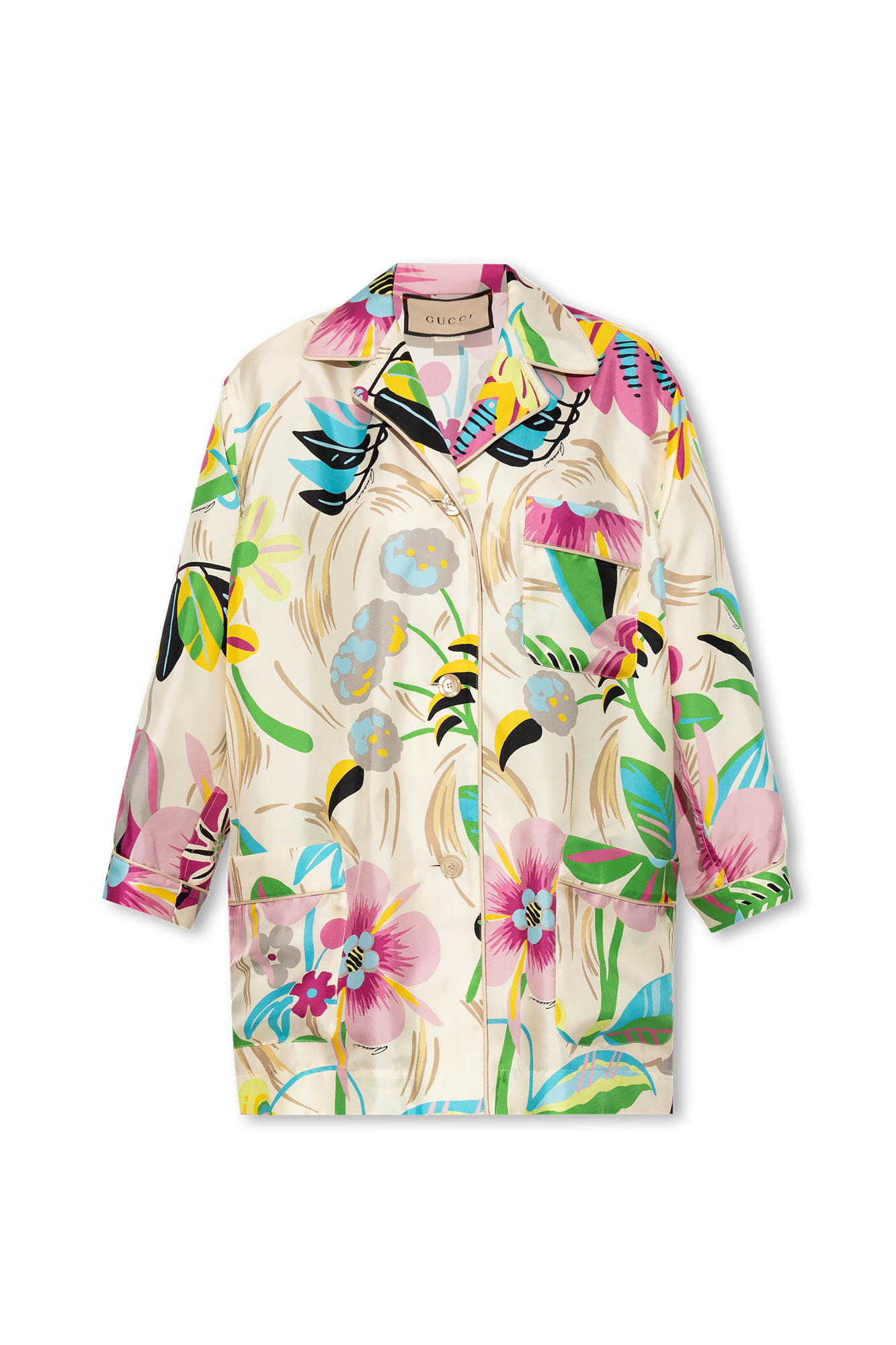 Gucci Oversize silk shirt | Women's Clothing | Vitkac